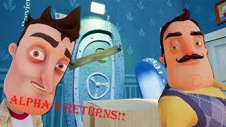 THE RETURN OF ALPHA 2!! (Hello Neighbor Mods)