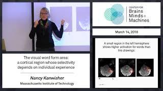 8.5 - The visual word form area: a cortical region whose selectivity depends on...