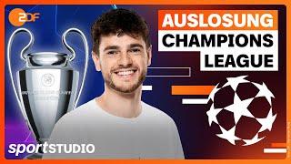 Auslosung UEFA Champions League Achtelfinale, Viertelfinale und Halbfinale 2024/25 | sportstudio