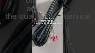 Micro GX12 avation connector female custom dealing the end cable wire harness
