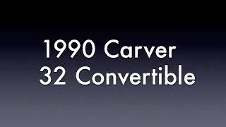 1990 Carver 32 Convertible For Sale