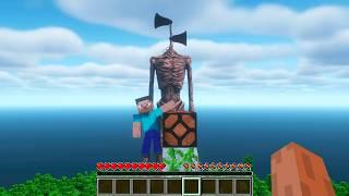 SIREN HEAD WON'T LET YOU ESCAPE IN MINECRAFT