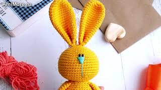 Амигуруми: схема Солнечный зайчик. Игрушки вязаные крючком - Free crochet patterns.