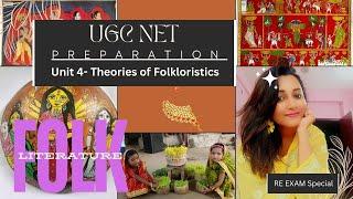 UNIT 4 Theories of Folklore – I  Diachronic Approaches Folk Literature #ugcnet Preparation