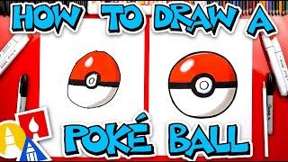 How To Draw A Poké Ball From Pokémon