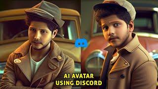 AI Avatar Using Discord(Midjourney AI)-3D Image-Trending Art-New Viral Cartoon Photo Editing 2023