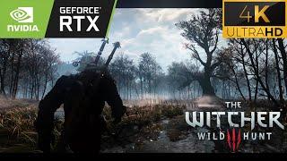 4K The Witcher 3 NG RayTracing Modded Graphics | UHG Cinematic Reshade | Showcase Comparison RTX3090