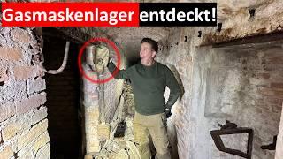 Riesiges Lager für Gasmasken und weiterer Schutzausrüstung in einem Weltkriegsbunker endeckt