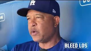 The Bleed Los Podcast - #Dodgers Manager Dave Roberts on optioning Gavin Stone