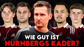 Trainer oder Kader zu schlecht? So gut ist Nürnbergs Mannschaft zusammengestellt! | Kadercheck