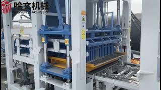 Hawen QT10-15 brick making machine plant
