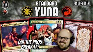 This PRO PLAYER Found the BEST Yuna Deck for the PT! | MTG Final Fantasy BO3 Standard
