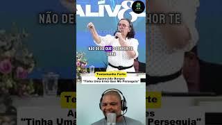 "TINHA UMA IRMÃ QUE ME PERSEGUIA"  TESTEMUNHO FORTE DA MISSIONÁRIA APARECIDA BORGES ️