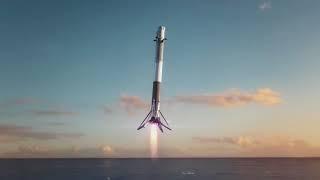 Falcon Heavy Animation