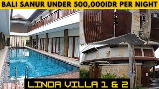 Bali Sanur 2 Great Places to Stay Under 500,000IDR Per Night Linda Villa