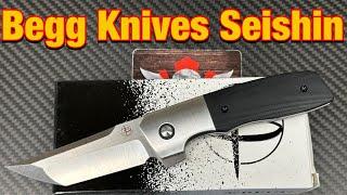 Begg Knives Seishin  !!!  Kirby Lambert / JVO collaboration !!!