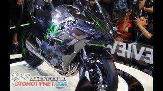 Launching Kawasaki Ninja H2R power 300 HP Intermot FULL HD