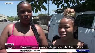 KZN Taxi Strike | Commuters upset as drivers apply the brakes