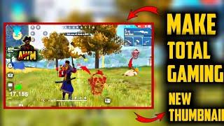 How To Make Thumbnail Like Total Gaming with pixellab In Android Phone By SS Gaming || Free Fire