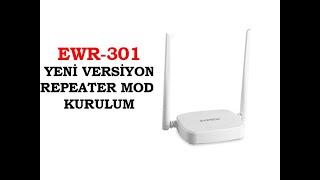 EVEREST EWR-301(Yeni Versiyon) Repeater(Evrensel Yineleyici) Modu Kurulumu