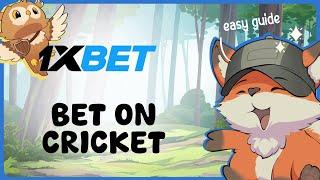 How to Bet on 1xBet in Cricket Match | GG