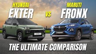 Hyundai Exter vs Maruti Fronx: Sub Rs 8.5 Lakh Battle | Which Car Is More Value for Money?