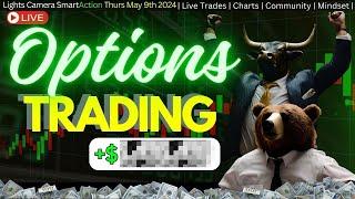 5/9 LIVE DAY TRADING SPY OPTIONS | HIGHEST WIN RATE STRATEGY REVEALED | MAJOR KEY NEEDS TO HOLD