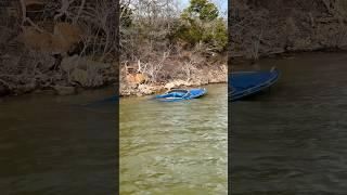 Abandoned Boat and a Dead Body on Lake Lewisville!! Wow!