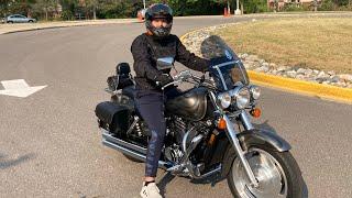 Brandon’s first motorcycle 6-6-2023 Honda 2006 Shadow Sabre 1100 first road ride