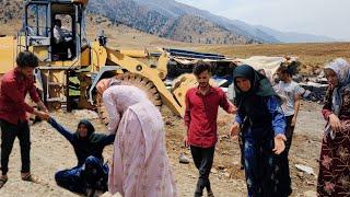 Nomadic People's Houses Destroyed Shockingly! Nomadic Documentary