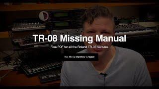 Roland tr-08 manual or ... Missing manual - Free!