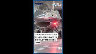 IDF Releases Footage Of Fighter Jets Taking Off To Conduct Strikes Against Iran