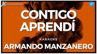 Armando Manzanero - Contigo aprendí (Karaoke)