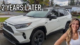 Two Year Review // Do I still LOVE my RAV4? // 2020 RAV4 XSE Hybrid Review // Best Compact SUV