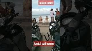 pantai Bali selalu ramai dgn bule#infobali #