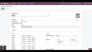 Odoo 15 Approvals Module