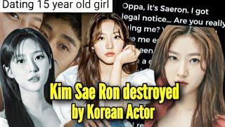 KIM SAE RON DESTROYED BY A FAMOUS KOREAN ACTOR KIM SOO HYUN