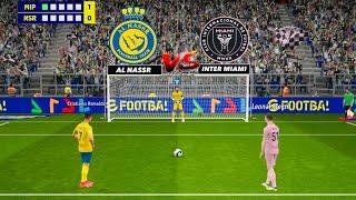 Inter Miami vs AL Nassr Penalty Kick | Leo Messi vs Cristiano Ronaldo 