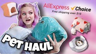 HUGE PET SUPPLIES HAUL  AliExpress | is it worth the money??? |