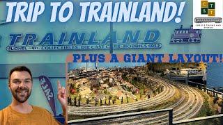 Hobby Shop Hop: Episode 4: Trip to Trainworld and a HUGE Club Model Railroad!