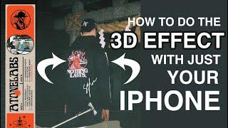 HOW TO: 3D GIF PHOTOS WITH JUST IPHONE (No Film Camera)