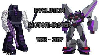 Evolution Motormaster in cartoons (1985-2017)