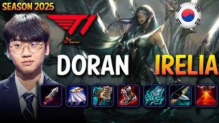 T1 Doran IRELIA vs JAYCE Top - Patch 15.5 KR Ranked | lolrec