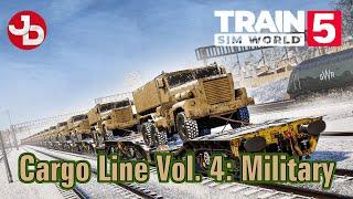 FIRST LOOK at Cargo Line Volume 4 Military DLC for Train Sim World 5