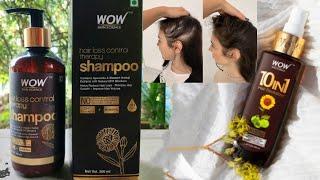 Wow 10 In 1 Hair Revitalizer Review | Wow hair loss Control Therapy Shampoo Review