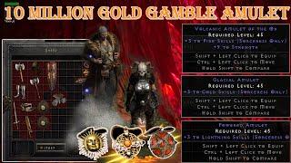  How to Gamble Over 10 Million Gold for a +3 Skills Amulet in Diablo 2 Resurrected? 