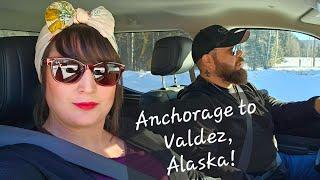 Alaska Road Trip Series: PART 3; Anchorage to Palmer, Glennallen & Valdez   4K