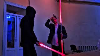 Лазерное Неистовство / Swordsmen Of The Mist / @TofuFest #starwars #lightsabers #darthvader #fight