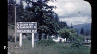 1959, Roadtrip! A drive from Vernon to Salmon Arm and Vancouver, British Columbia