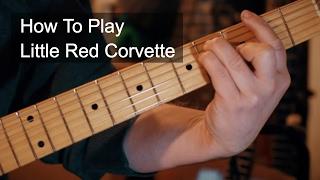 Little Red Corvette Chords Prince Guitar Tutorial